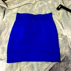 Blue skirt